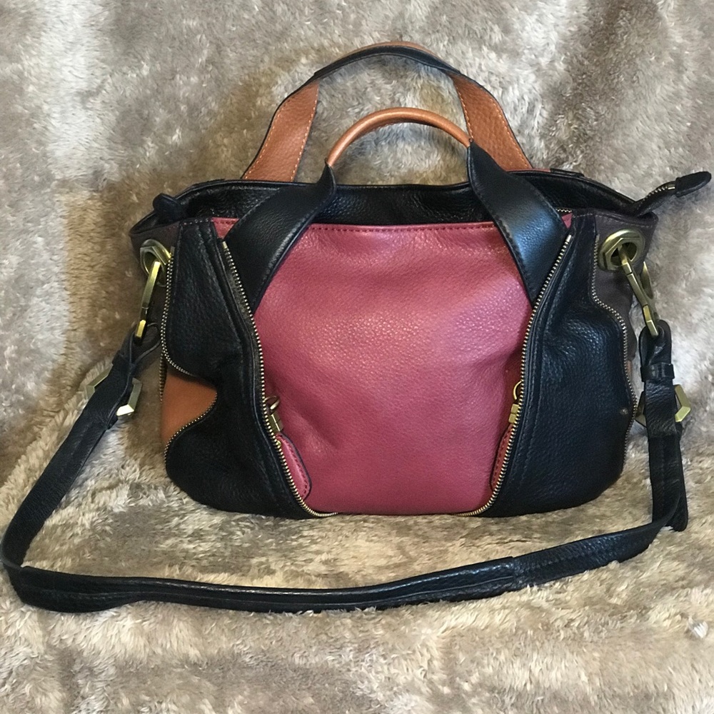 OrYANY multicolor patchwork style hobo bag.